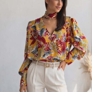 koszula damska Lara Fashion multikolor