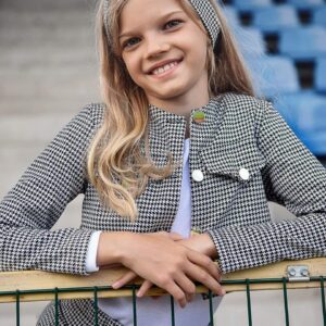 opaska dziewczęca Pop It pepitka