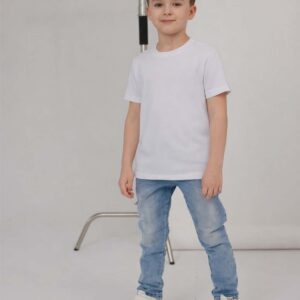 Bluzka dziecięca Basic All For Kids biała