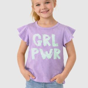 Bluzka dziewczęca Girls Power Igomill fioletowa