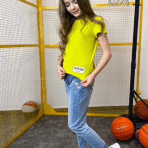 Bluzka dziewczęca Neon Kiz żółta