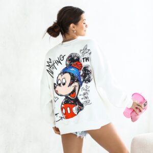 bluza damska Miki Lara Fashion biała