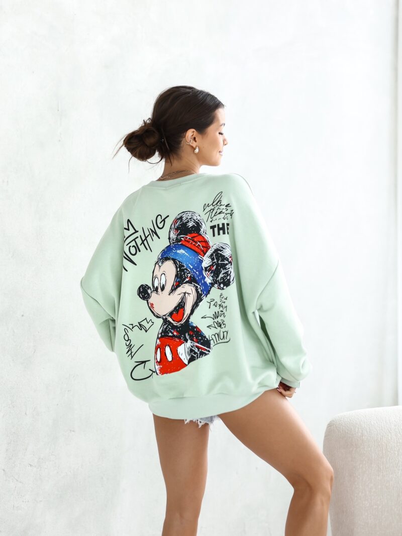 bluza damska Miki Lara Fashion mięta