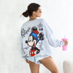 bluza damska Miki Lara Fashion szara