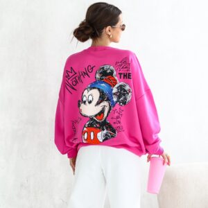 bluza damska Miki Lara Fashion fuksja