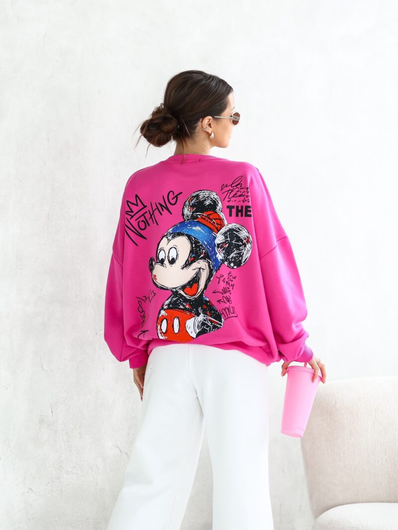 bluza damska Miki Lara Fashion fuksja