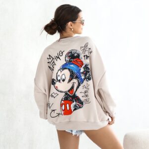 bluza damska Miki Lara Fashion beż