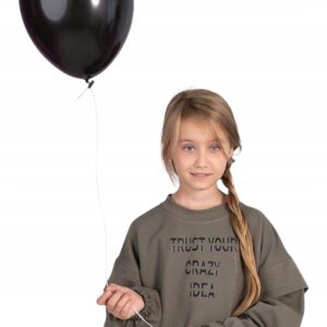 Bluza dziewczęca Kiz By Kids bawełna khaki