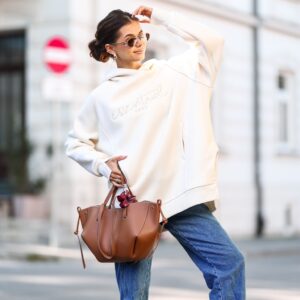 bluza damska Lara Essential ecru