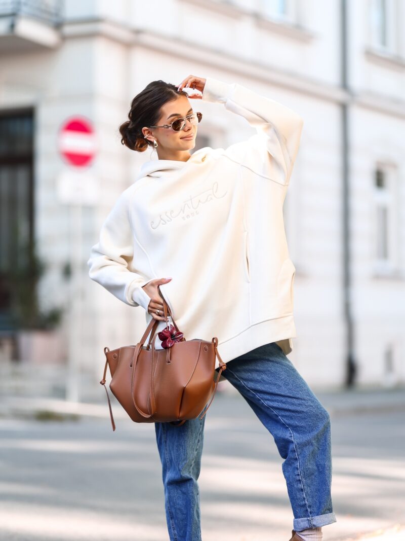 bluza damska Lara Essential ecru