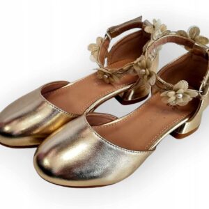 buty wizytowe dziewczęce Princessa złote