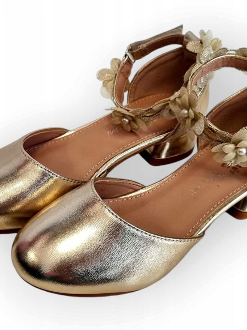 buty wizytowe dziewczęce Princessa złote