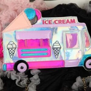 torebka dziecięca Lody różowa