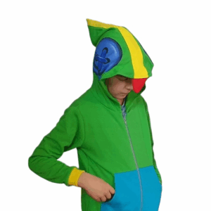 Bluza dziecięca Leon rozpinana zielona