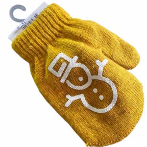 rękawiczki dziecięce Bałwanek curry rozmiar 12