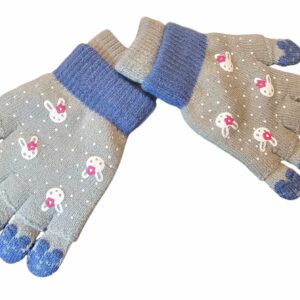 rękawiczki dziecięce Króliczki rozmiar 14