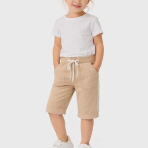 spodenki dziecięce krótkie Igomill beżowe