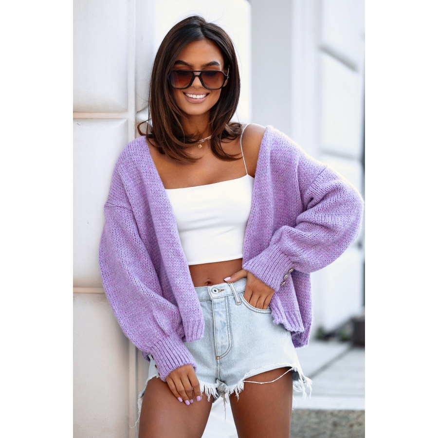 sweter damski Dafne fioletowy