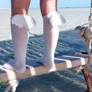 Podkolanówki dziewczęce Angel ze skrzydłami