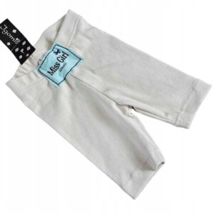 Kolarki dziewczęce getry Igomill prążek kokos