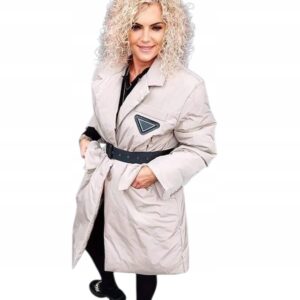 Kurtka damska Prado beżowa rozmiar uniwersalny