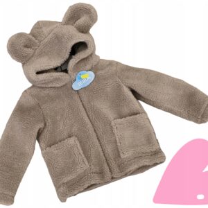 Kurtka dziecięca bluza baranek Ema Fashion beż