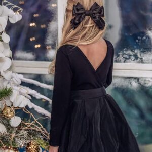 Sukienka dziewczęca elegancja święta All For Kids czarna