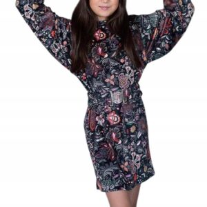 Sukienka dziewczęca welur Kiz By Kids święta