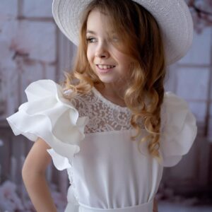 Kombinezon dziewczęcy komunia wesele Kiz By Kids