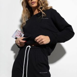 Komplet dresowy damski Spring Stayhere czarny