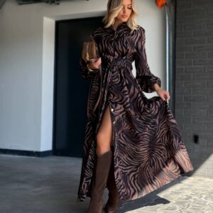 Sukienka damska maxi Zebra by Marina