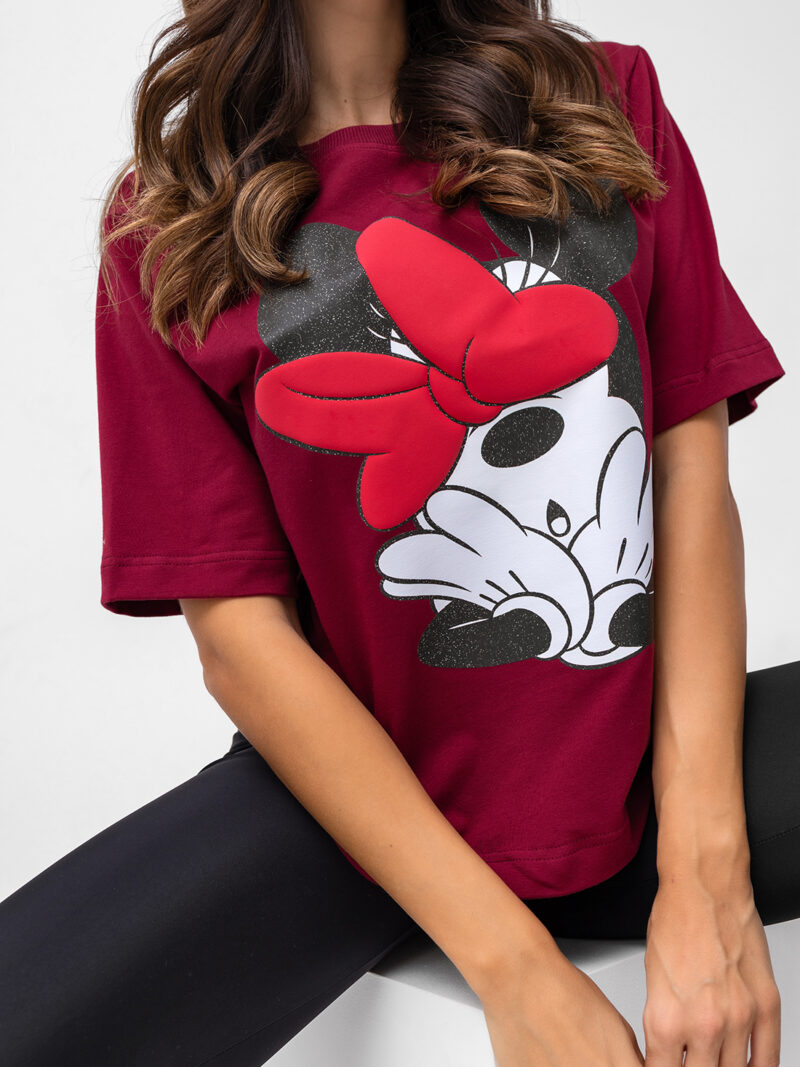 Bluzka t-shirt Bow Puff Lara Fashion