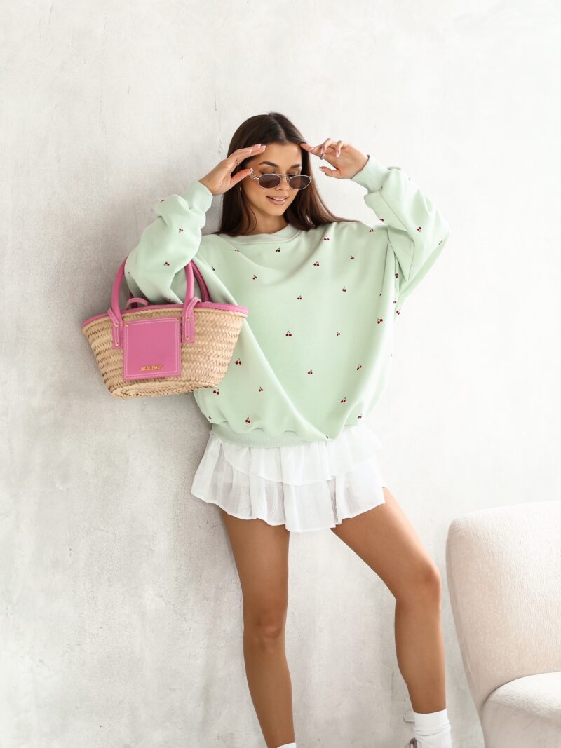 Bluza damska Wisienki Cherry Lara Fashion