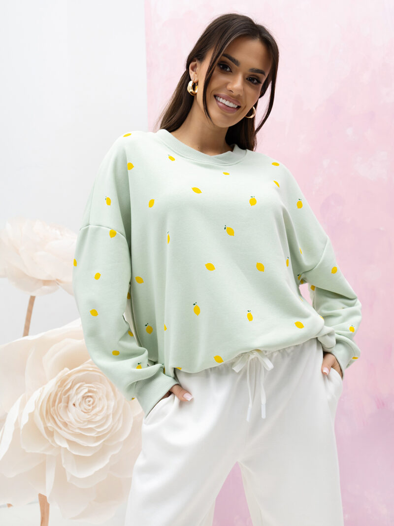 Bluza damska Cytryny Lemon Lara Fashion