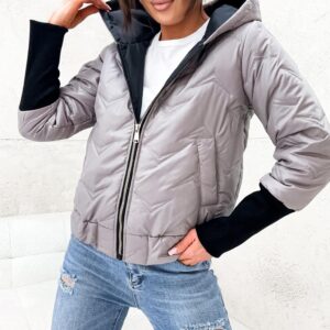 Bomberka kurtka damska pikowana Stayhere fango