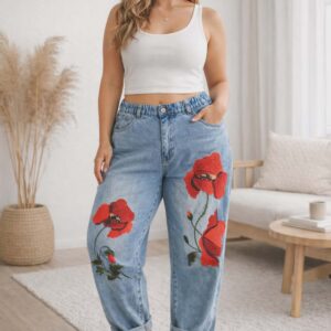 Spodnie damskie jeans Maki Wendy Trendy