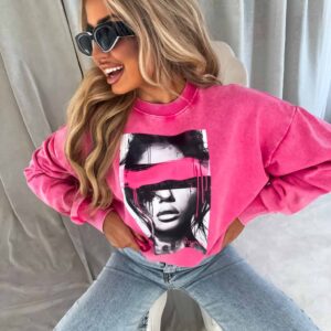 Bluza damska dekatyzowana Lock By Me