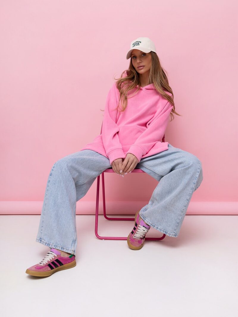 Bluza damska polarowa Stayhere candy pink