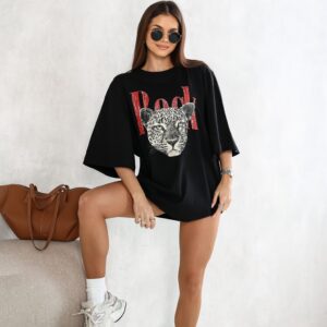 T-shirt damski Rock III by Lara