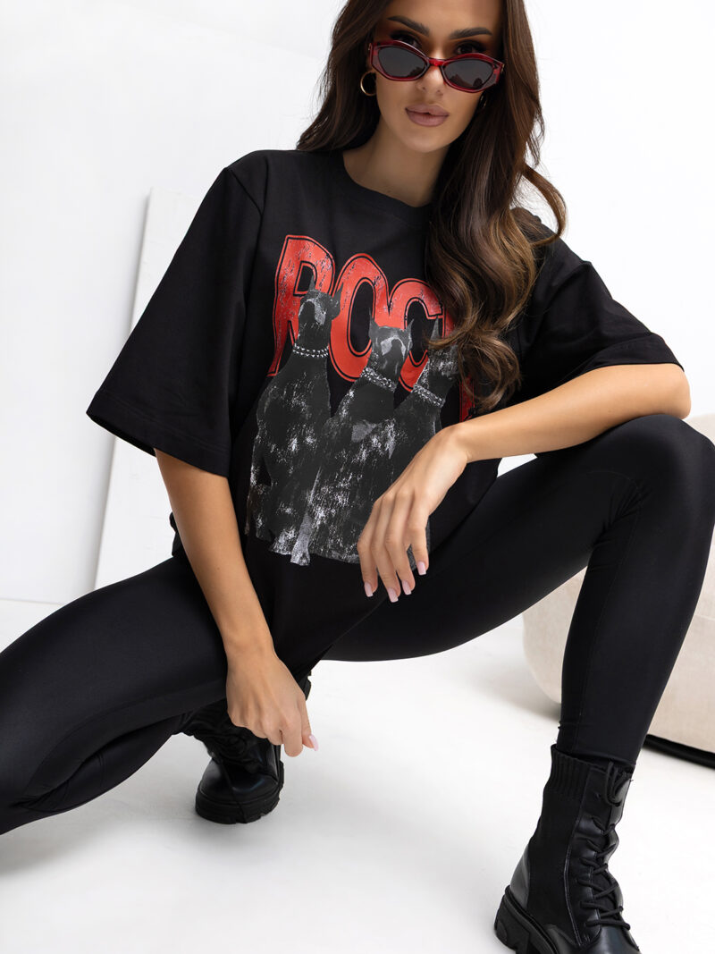 T-shirt damski Rock II by Lara