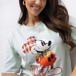 Bluzka t-shirt Mickey Pop Lara Fashion