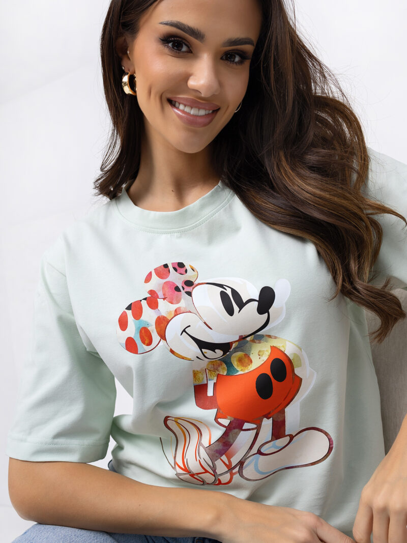 Bluzka t-shirt Mickey Pop Lara Fashion