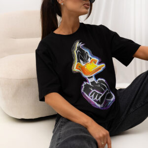 Bluzka t-shirt Kaczor Daffy Lara Fashion