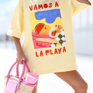 T-shirt damski Summer Vibes Vamos A LaPlaya