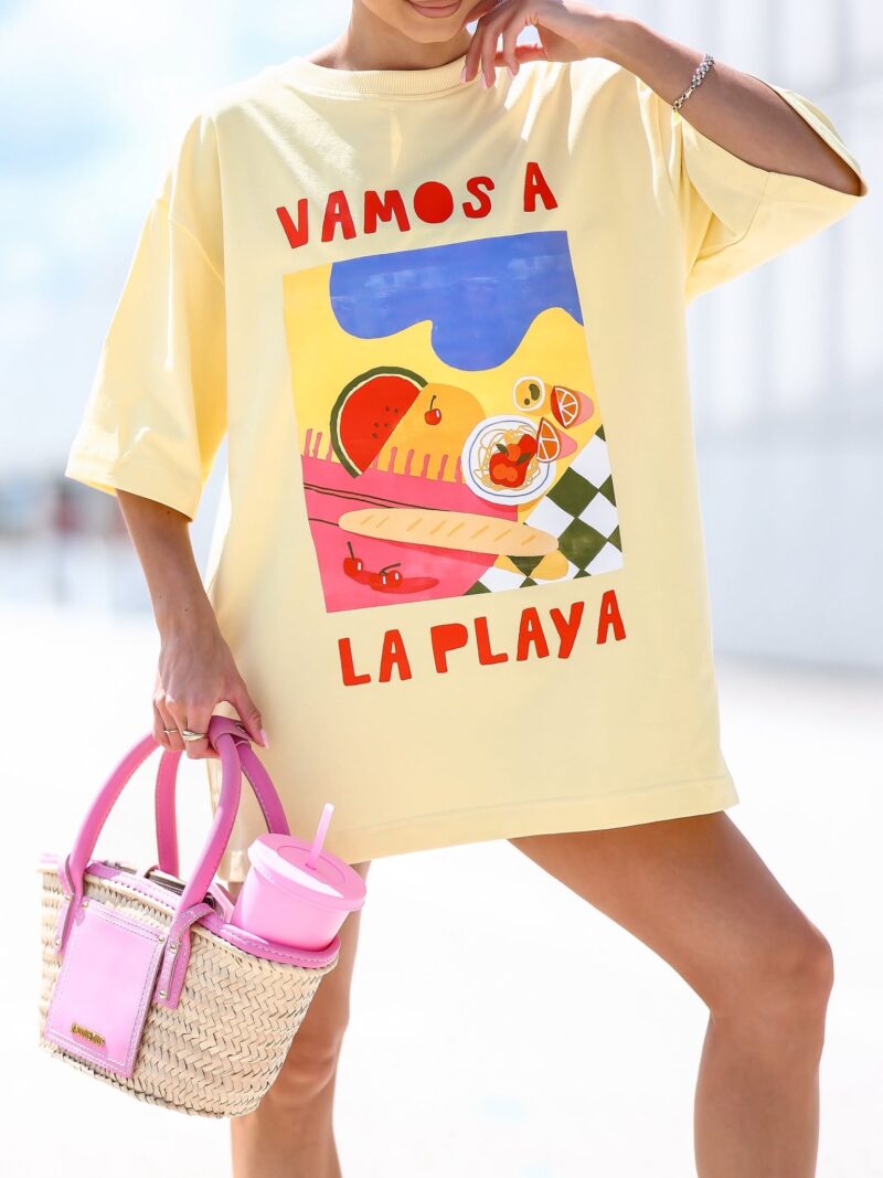 T-shirt damski Summer Vibes Vamos A LaPlaya