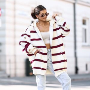 Bluza damska Stripe Comfort Lara Fashion