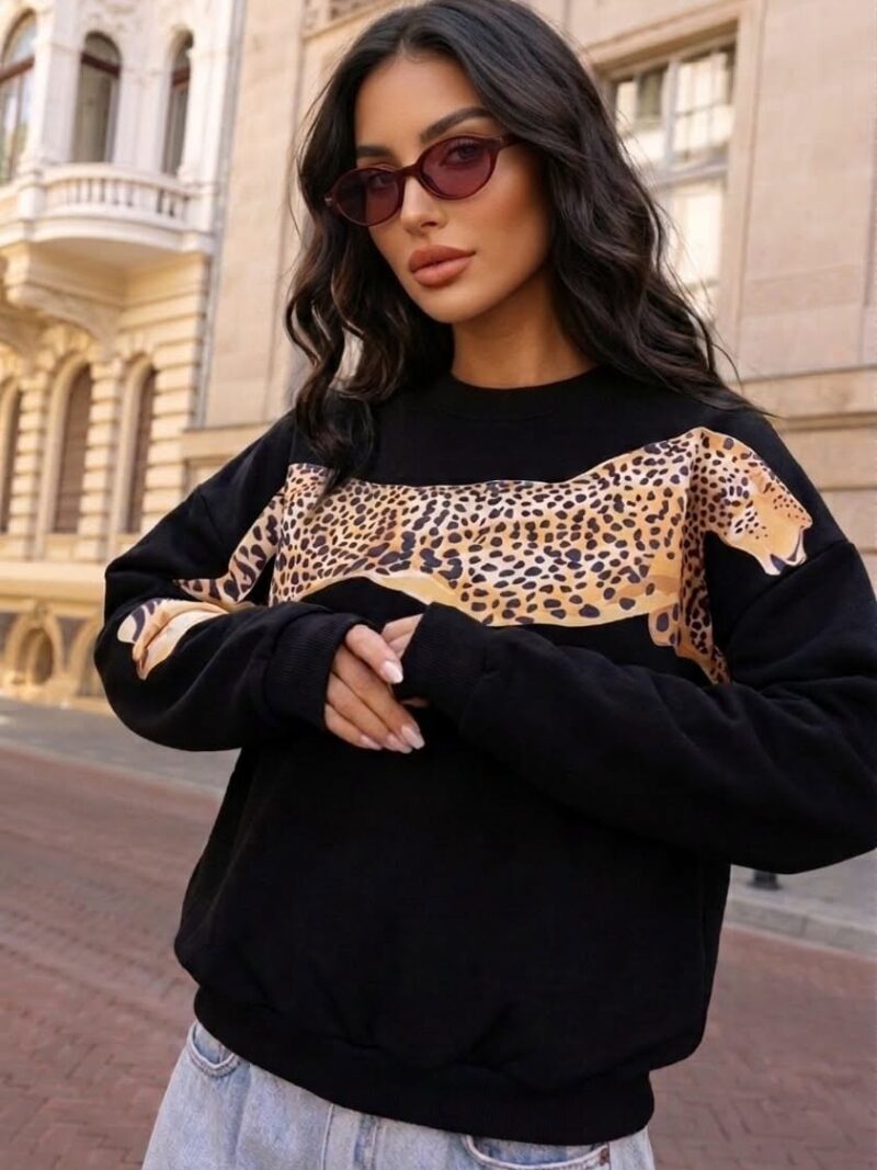 Bluza damska ocieplana Gepard Lara czarna