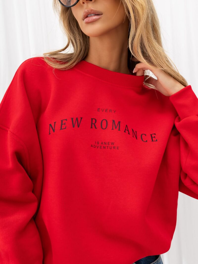 Bluza damska Motherhood New Romance czerwona