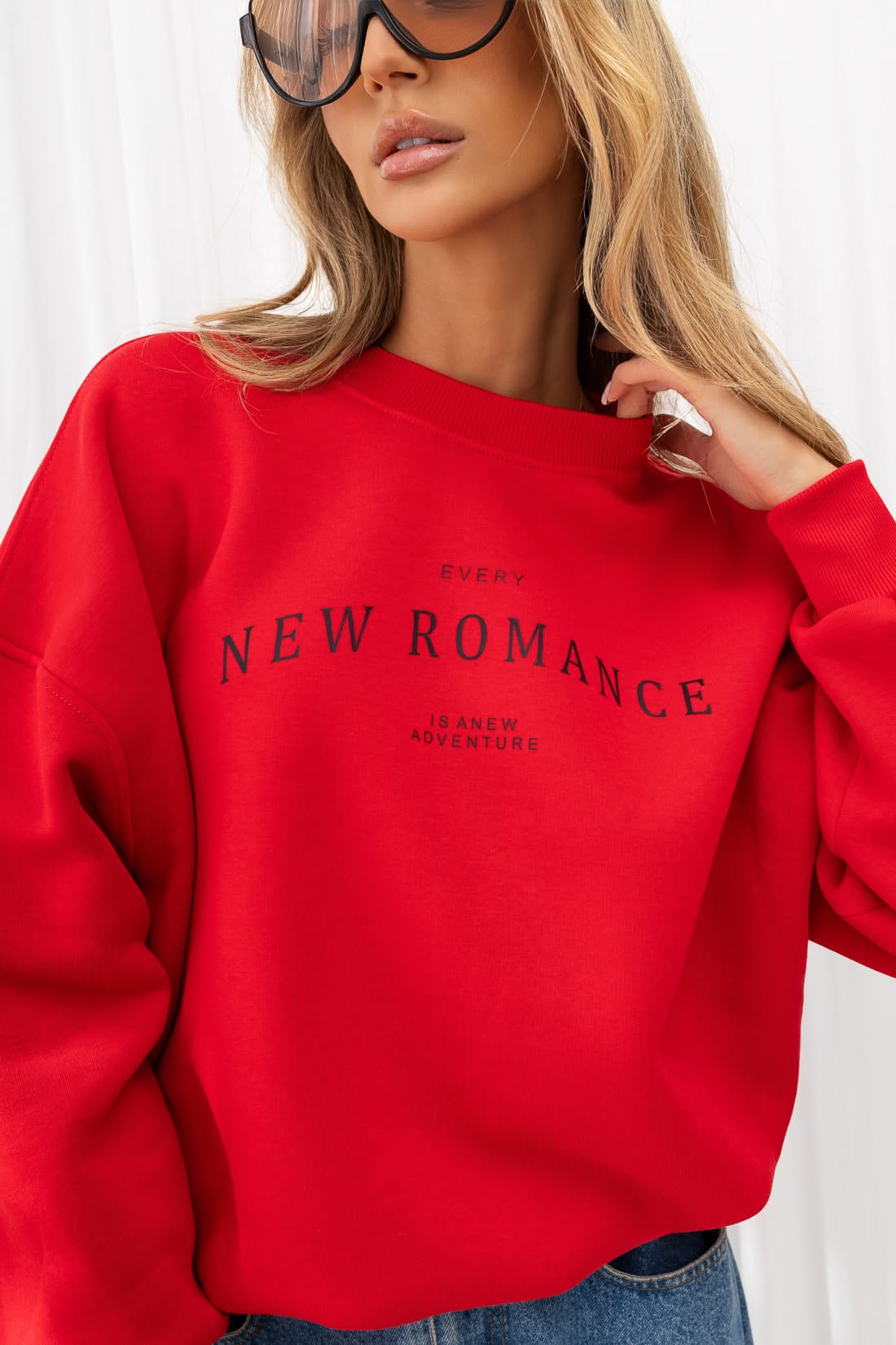 Bluza damska Motherhood New Romance czerwona