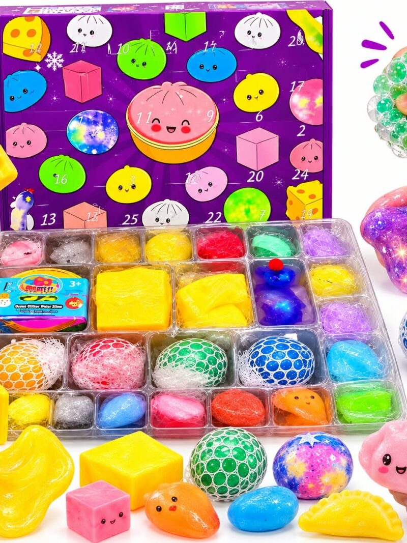 Kalendarz Adwentowy Squishy – 24 Niespodzianki
